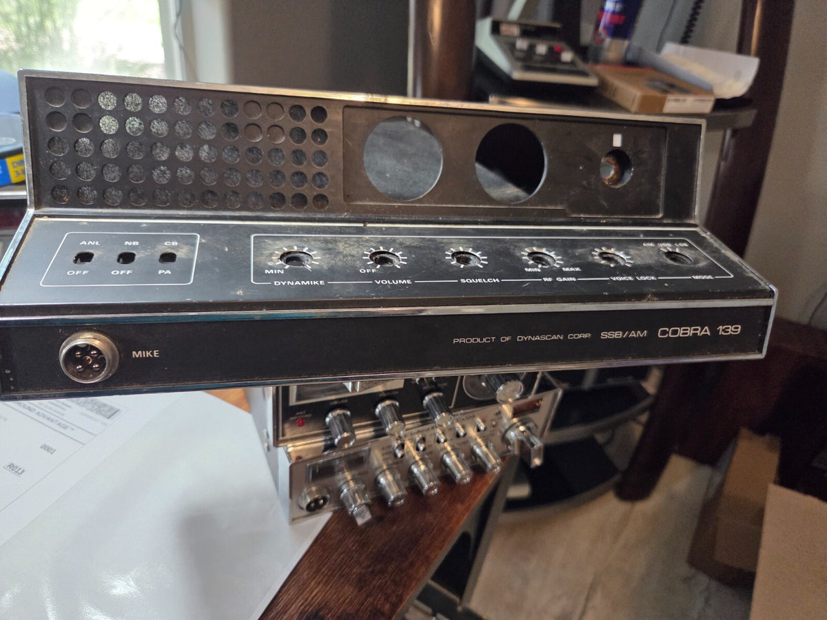 FRONT FACEPLATE FOR COBRA 139 BASE STATION CB RADIO