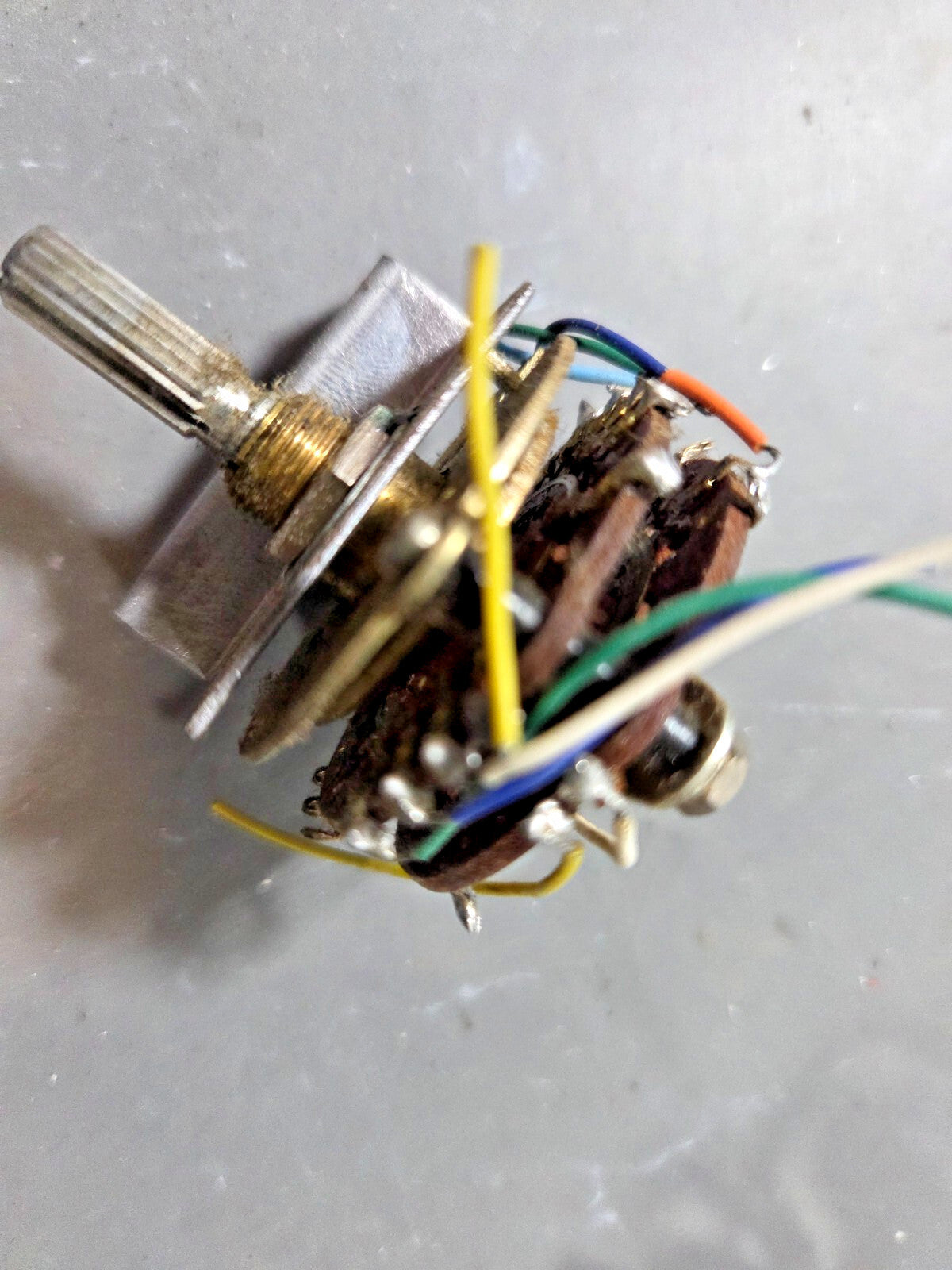CHANNEL SELECTOR SWITCH FOR JC PENNEY MODEL 6211 MOBILE CB RADIO