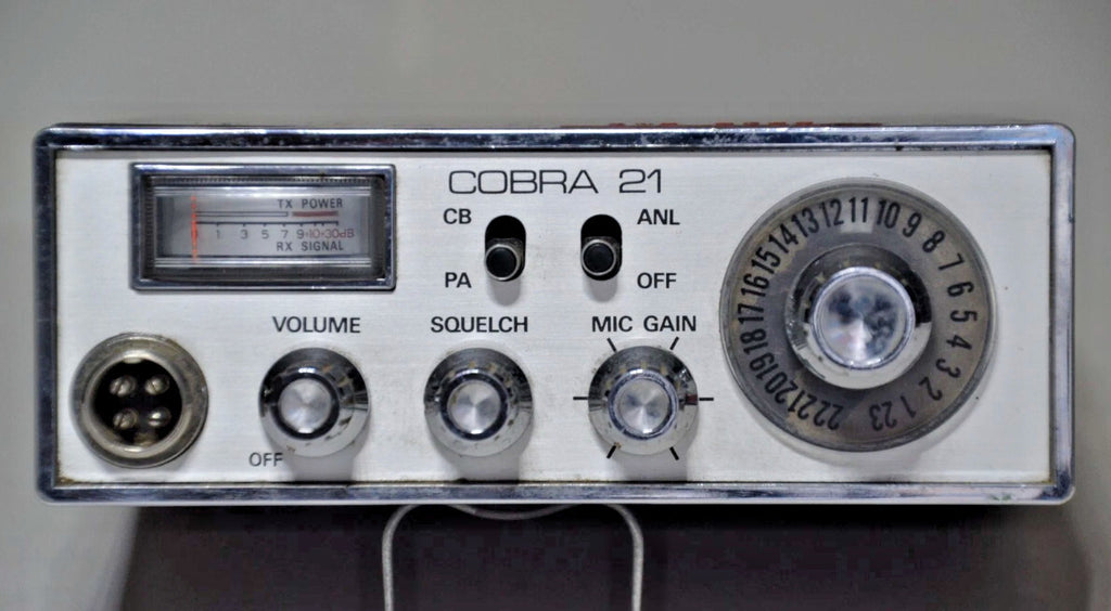 COMPLETE SET OF KNOBS FOR COBRA 21 (NICE) MOBILE CB RADIO