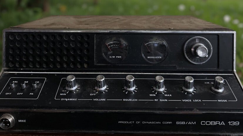 BARE METAL CASE FOR COBRA 139 BASE STATION CB RADIO