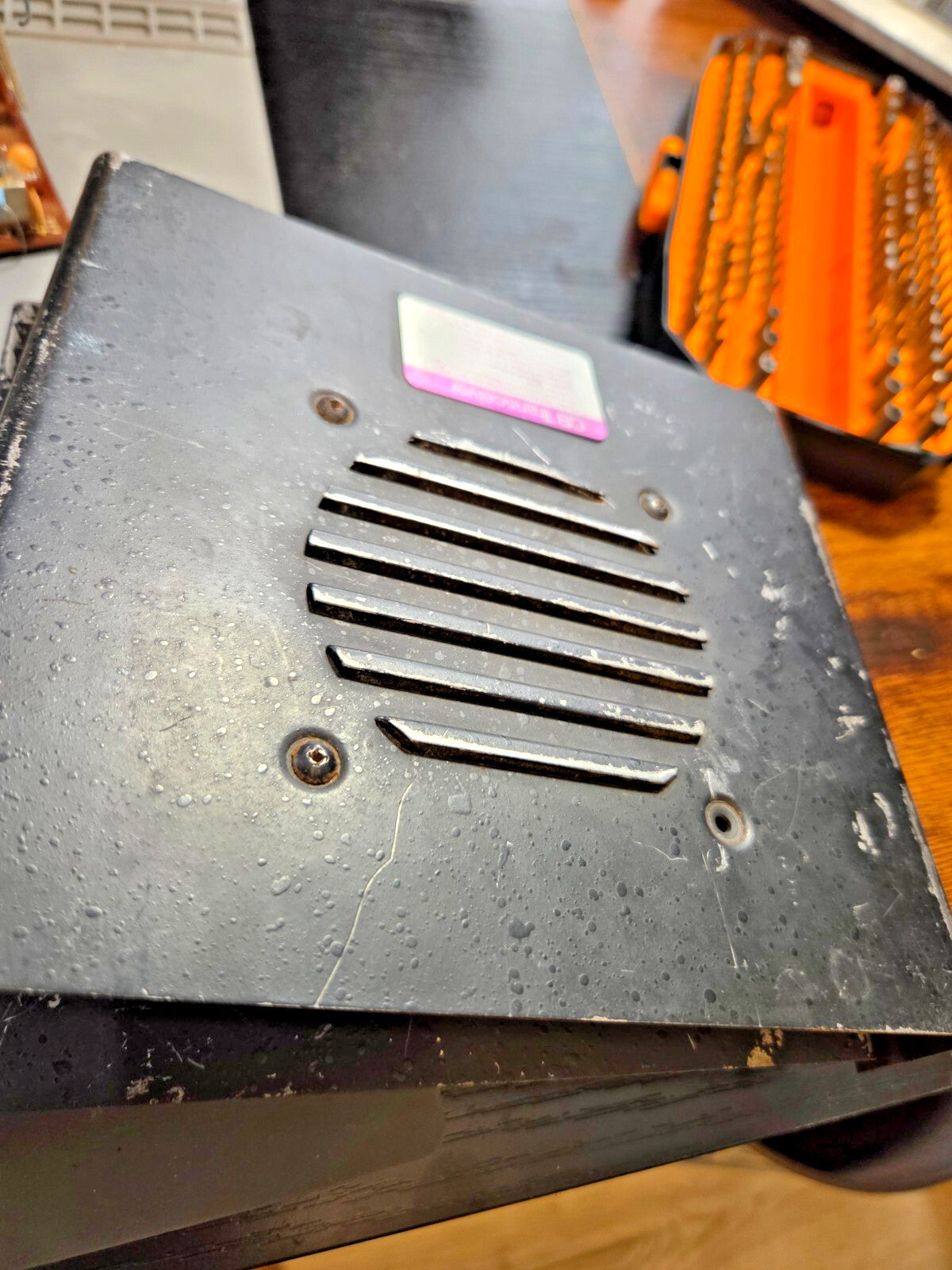 TOP/BOTTOM COVER INCLUDING SPEAKER FOR JC PENNEY MODEL 6211 MOBILE CB RADIO